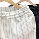 Bermuda Masculina de Moletom Listrada