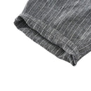 Bermuda Masculina de Linho com Listras