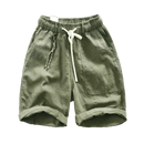 Bermuda Masculina de Linho Estilo Casual