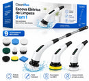 Escova Elétrica de Limpeza 9 em 1 - CleanMax