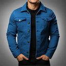 Jaqueta Jeans Masculina Estilo Slim