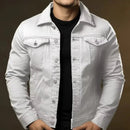 Jaqueta Jeans Masculina Estilo Slim