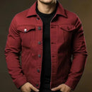 Jaqueta Jeans Masculina Estilo Slim