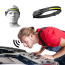 Lanterna de Cabeça LED com Sensor de Movimento