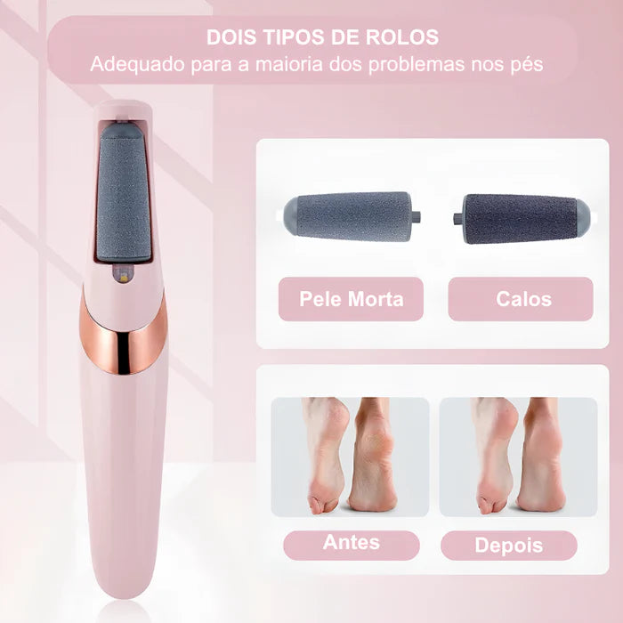 Lixa de Pé Elétrica Portátil