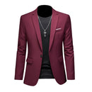 Blazer Masculino Clássico Slim Fit