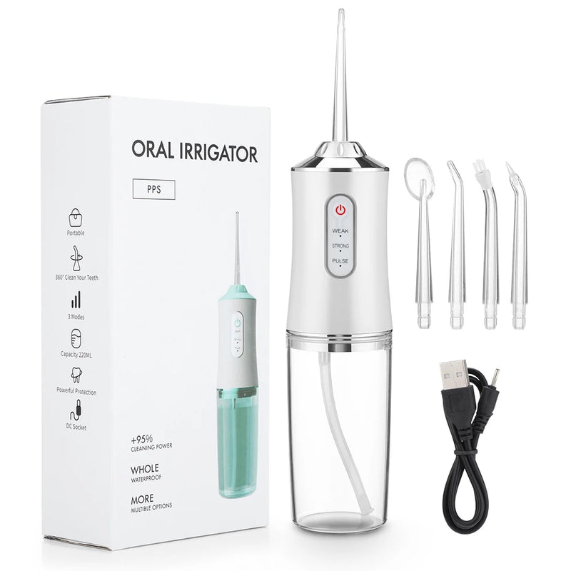 Irrigador Oral Para Limpeza Bucal CleanJet