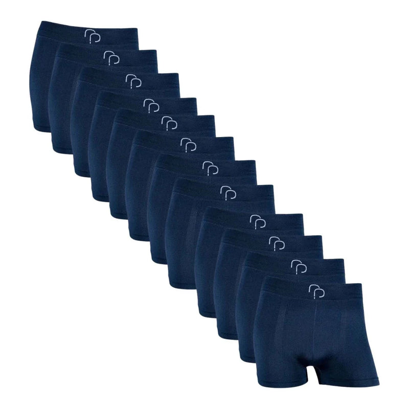 kit com 12 Cuecas Boxer Masculinas Confortáveis  Tecido Macio e Elástico