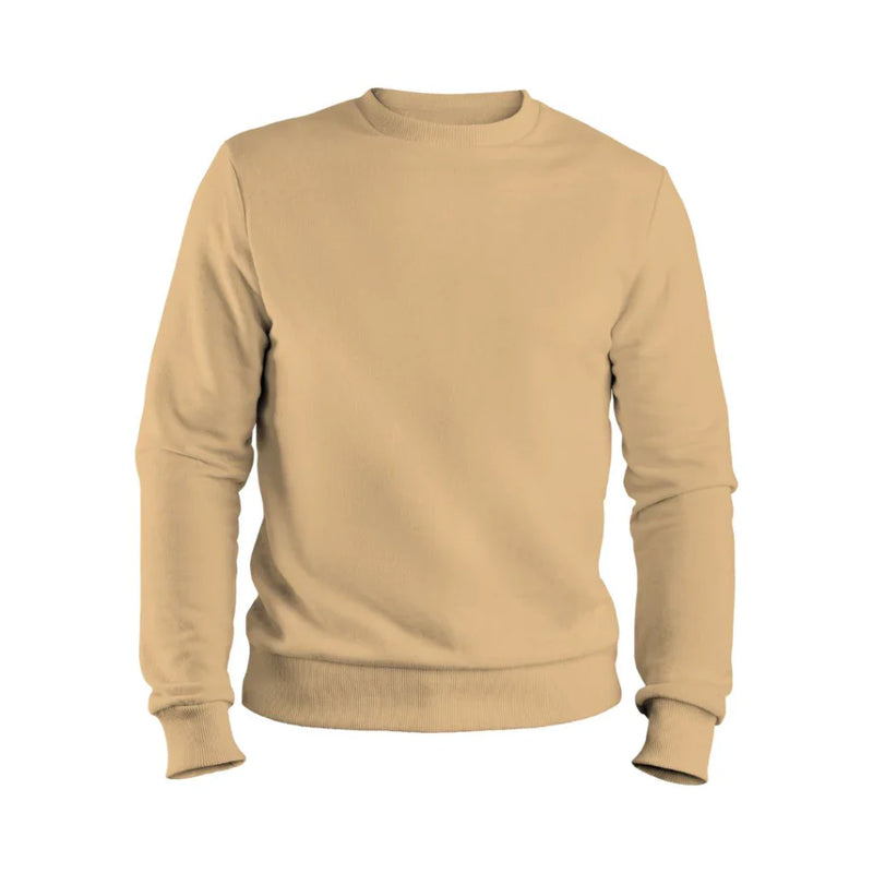 Blusa de Frio Moletom Gola Redonda Unissex Inverno Confortável Tecido Macio