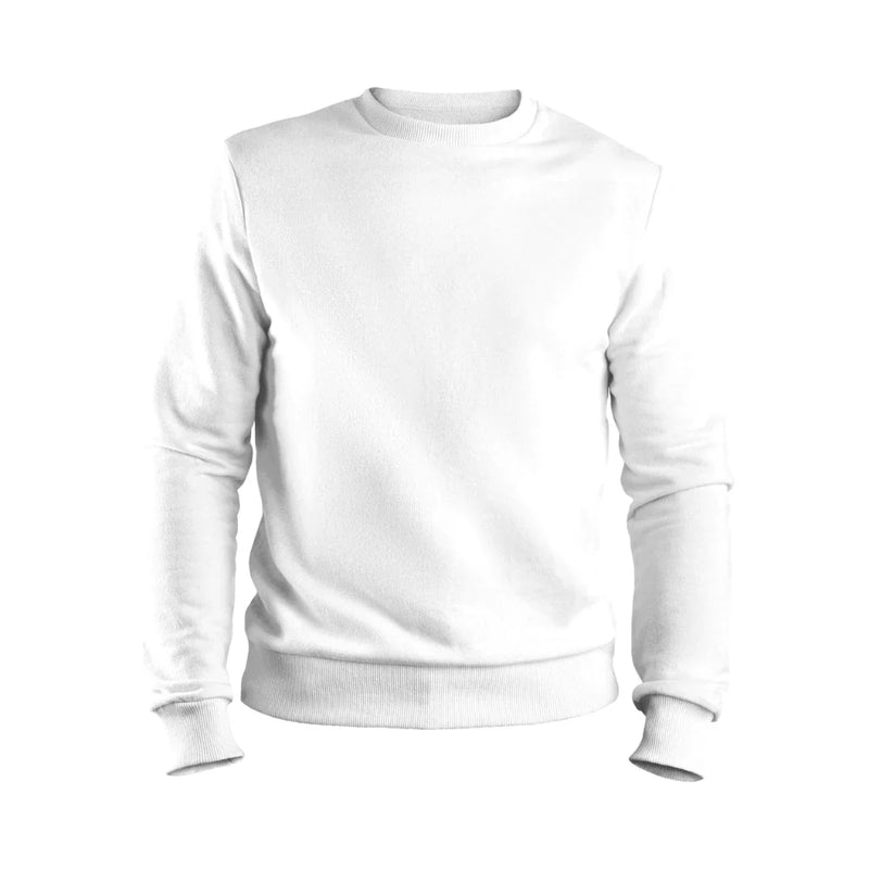 Blusa de Frio Moletom Gola Redonda Unissex Inverno Confortável Tecido Macio