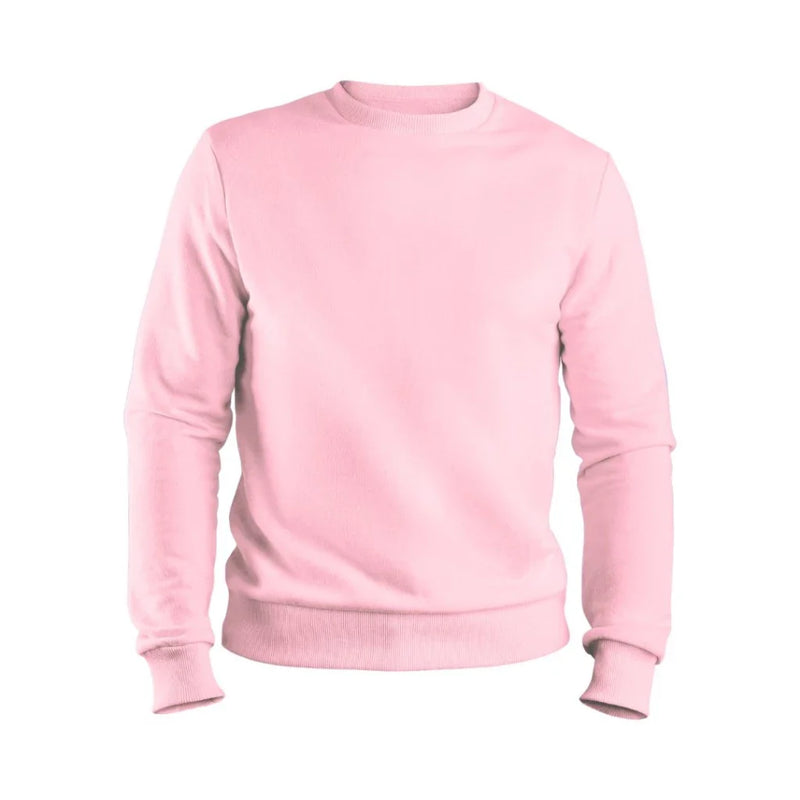 Blusa de Frio Moletom Gola Redonda Unissex Inverno Confortável Tecido Macio