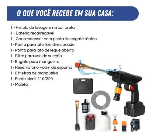Lavadora Portátil de Alta Pressão Super Jet