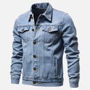 Jaqueta Jeans Masculina Casaco Casual