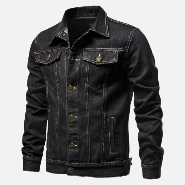 Jaqueta Jeans Masculina Casaco Casual