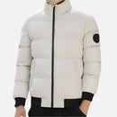 Jaqueta Puffer Masculina com Design Acolchoado