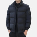 Jaqueta Puffer Masculina com Design Acolchoado