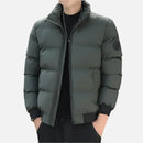 Jaqueta Puffer Masculina com Design Acolchoado