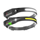 Lanterna de Cabeça LED com Sensor de Movimento