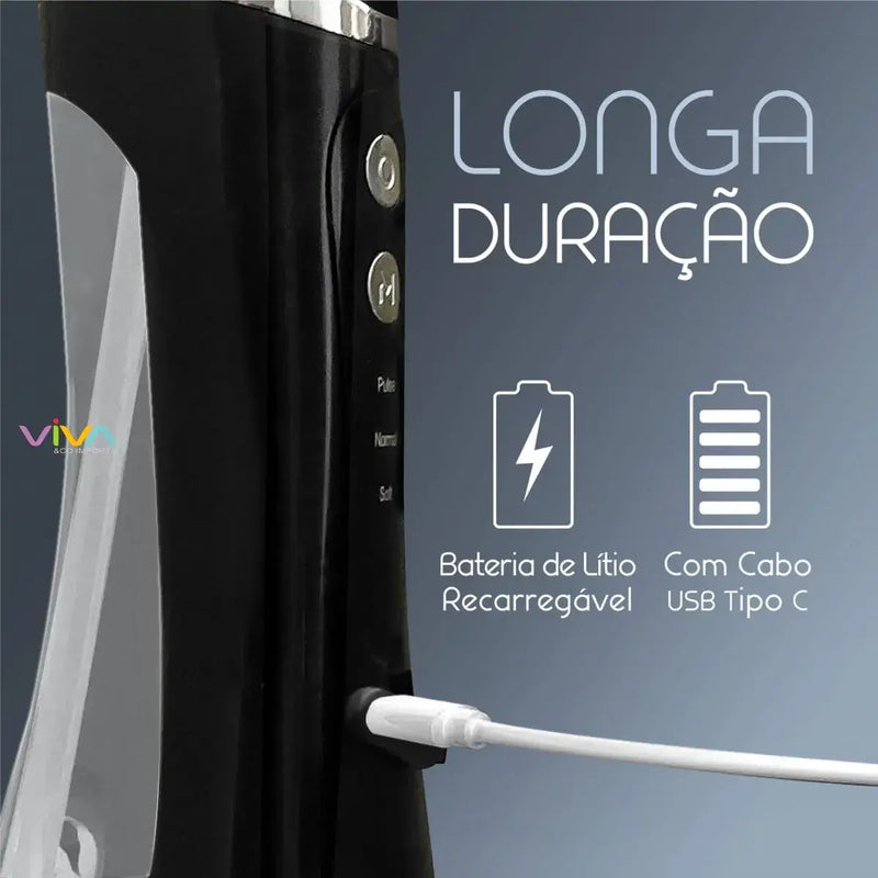 Irrigador Oral Para Limpeza Bucal - WaterPro