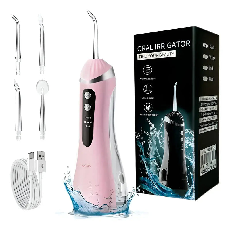 Irrigador Oral Para Limpeza Bucal - WaterPro